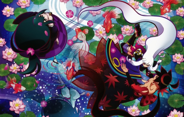 Красивое аниме Katanagatari