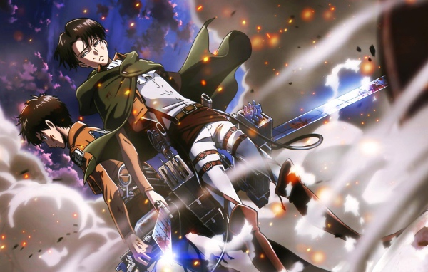 Персонажи аниме Вторжение гигантов