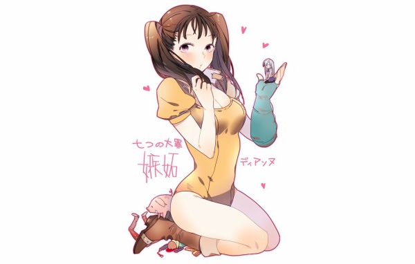 Диана из аниме Nanatsu no Taizai