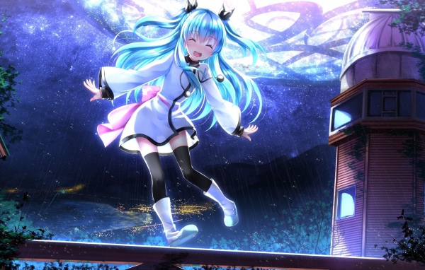 Девушка из аниме Метод Небес