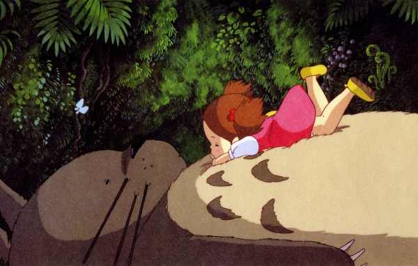 Девочка в аниме Ходячий замок