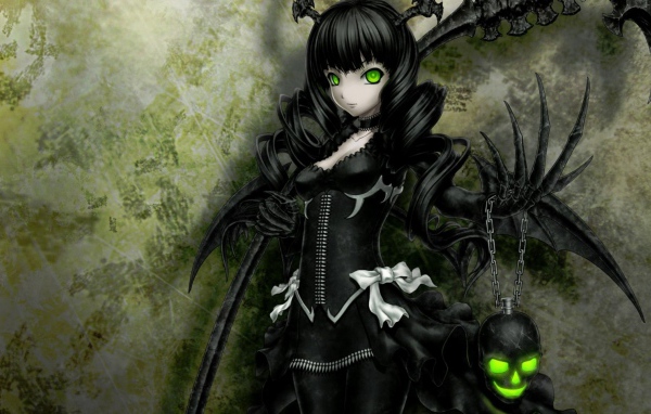 Девушка аниме мастер смерти