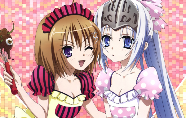 Девушки из аниме Уж не зомби ли это