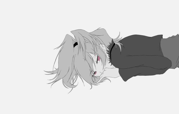 Серая девушка аниме Дюрарара!!