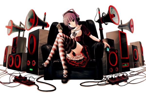 Харухи Судзумия из аниме любит музыку