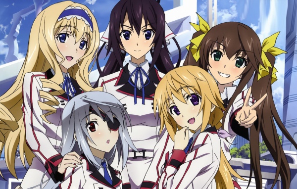 Японское аниме Infinite Stratos