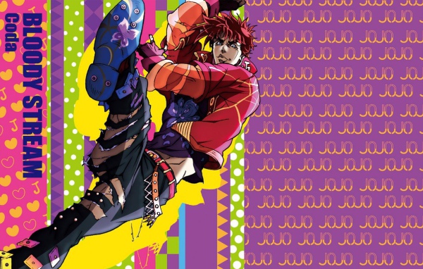 Джозеф из аниме Приключения Джоджо