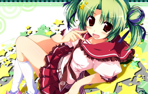 Кайори из аниме Мост в звездное небо