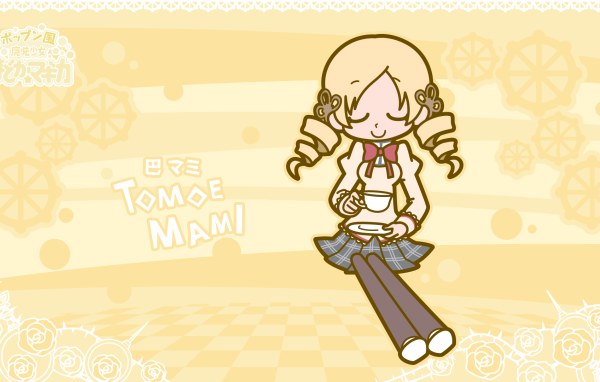 Персонаж Томое Мами из аниме Девочка-волшебница Мадока