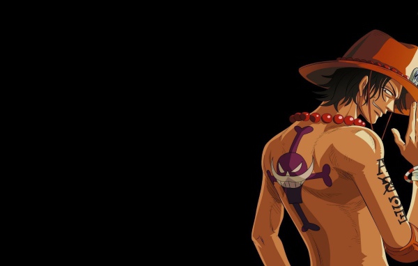 Парень из аниме Портгас Д. Эйс