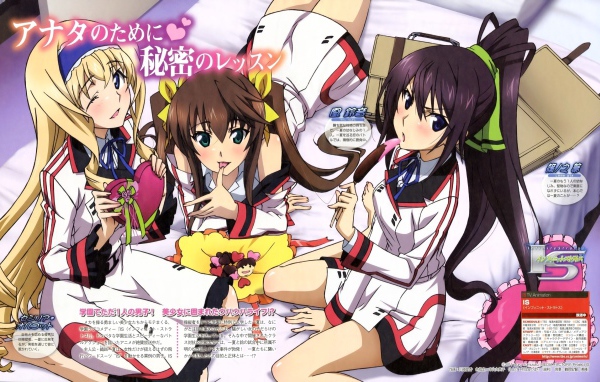 Манга аниме Infinite Stratos