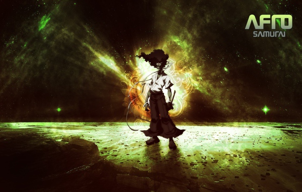 Манга аниме Афросамурай