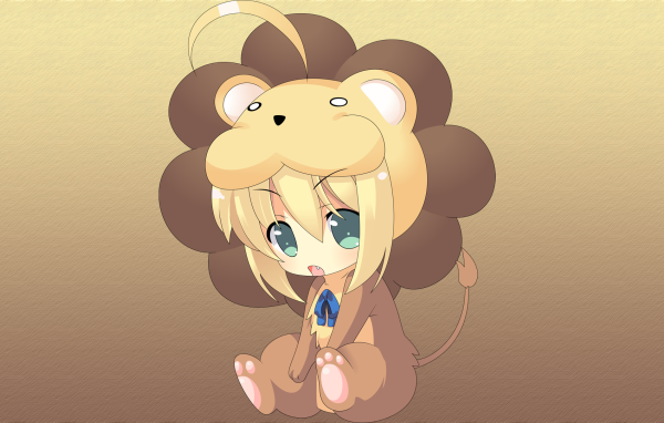 Маска на голове девушки аниме Ночь прибытия