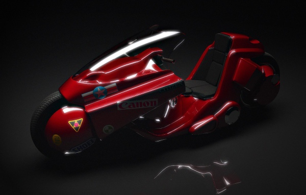 Мотоцикл Акиры, аниме