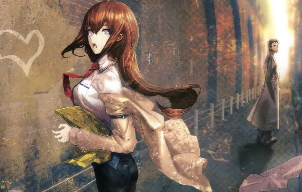 Расставание героев аниме Врата Штейна