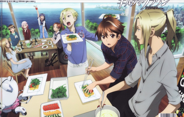 Люди в кафе, аниме Корона грешника