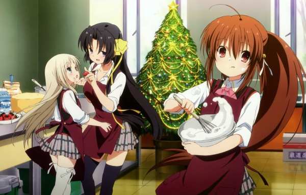 Подготовка к празднику в аниме Маленькие проказники