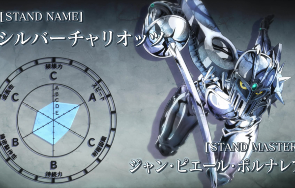 Серебряный Жан Пьер из аниме Приключения Джоджо