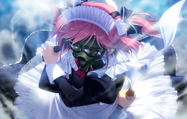 Девушка в маске, аниме Grisaia no Kajitsu