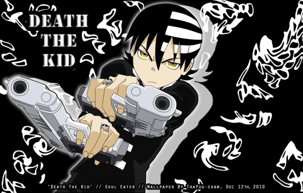 Герой аниме Death The Kid