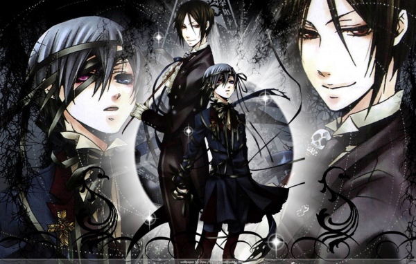 Герои аниме Тёмный дворецкий