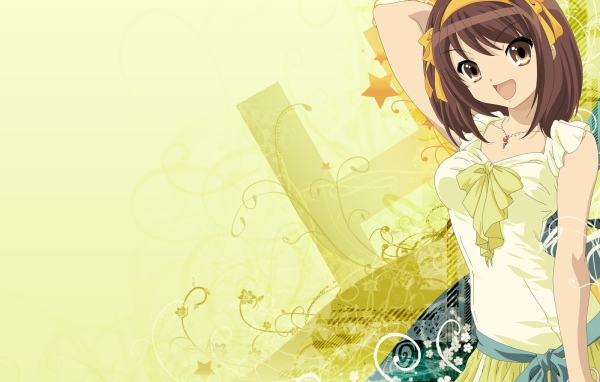 Героиня аниме Харухи Судзумия