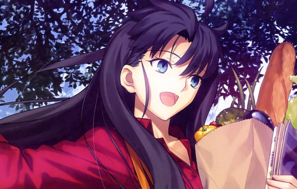 Тосака Рин, аниме Ночь прибытия