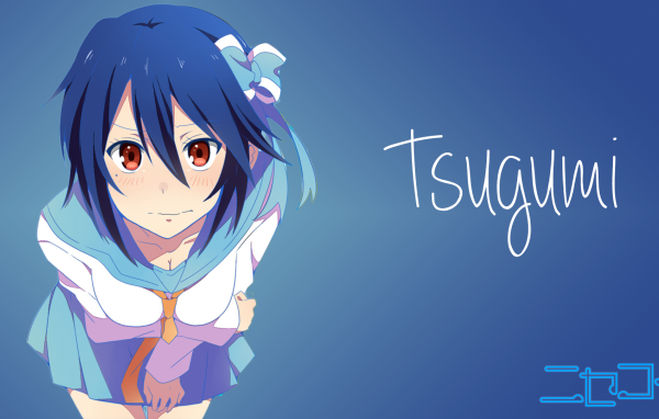 Тсугуми из аниме Притворная любовь