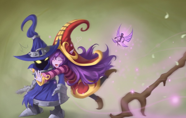 Вейгар и Лулу в аниме Лига легенд