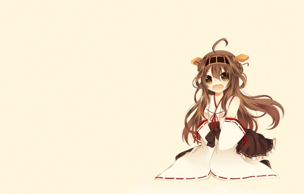 Злая девушка, аниме Kongou
