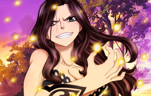 Колдунья из аниме Сказка о хвосте феи