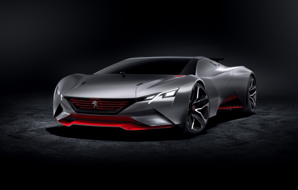 Серый Peugeot Vision GT