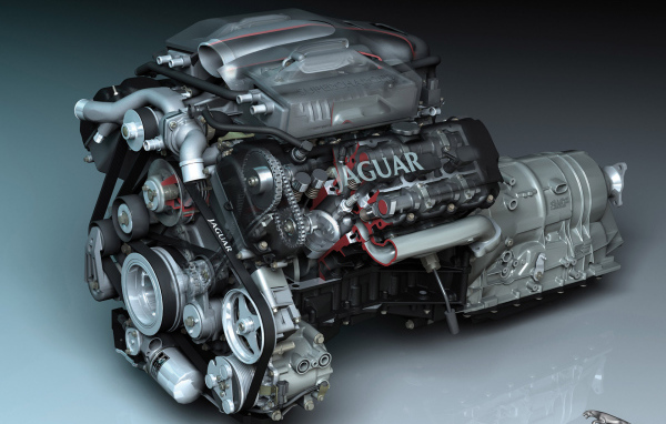Двигатель автомобиля Ягуар
