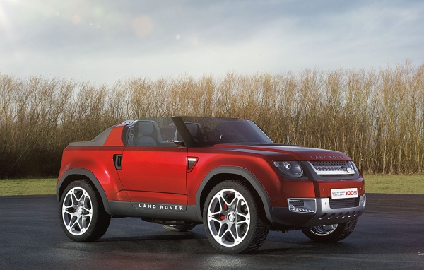 Концепт кар Land Rover DC100