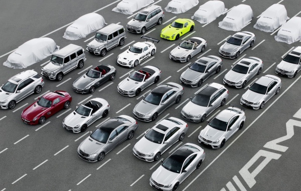 Выставка автомобилей Mercedes-Benz S Class