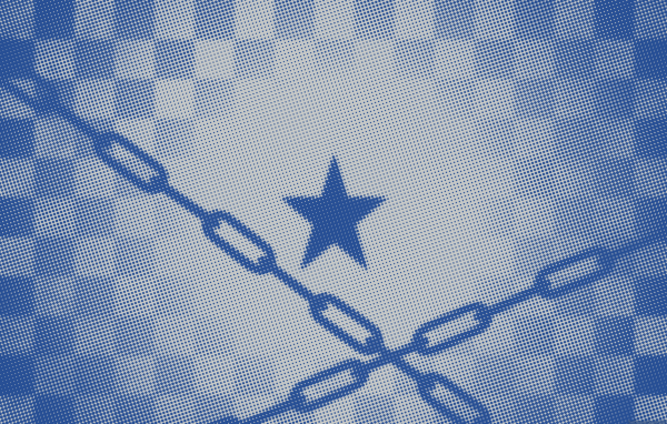 Голубая звезда и цепи