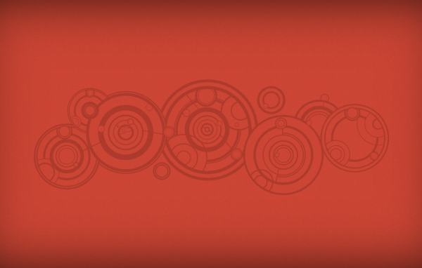 Круги на красном фоне, сериал Доктор Кто