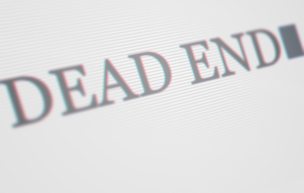 Смертельный конец, надпись