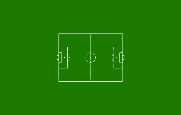 Футбольное поле, зеленый фон