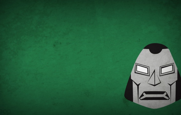 Зеленый фон, доктор Дум