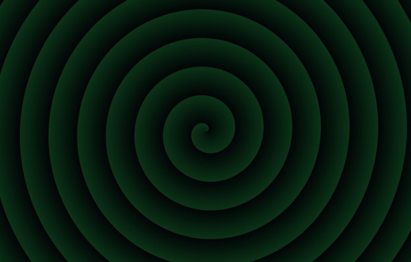 Зеленая спираль, фон