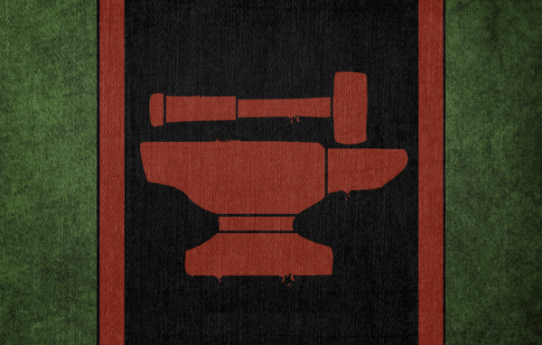 Молот и наковальня, фон