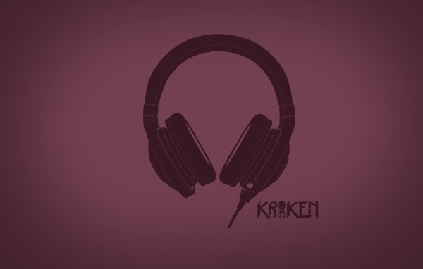 Наушники Райзер, розовый фон