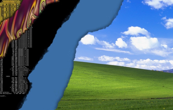 Слои рабочего стола Windows XP