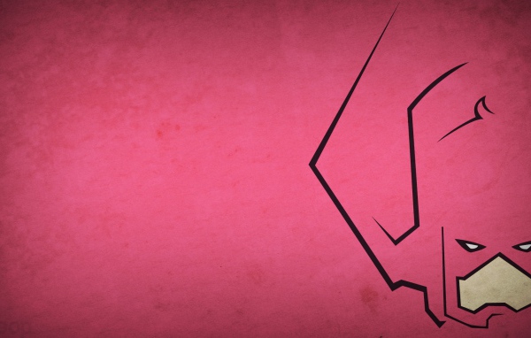 Розовый фон, Галактус Марвел