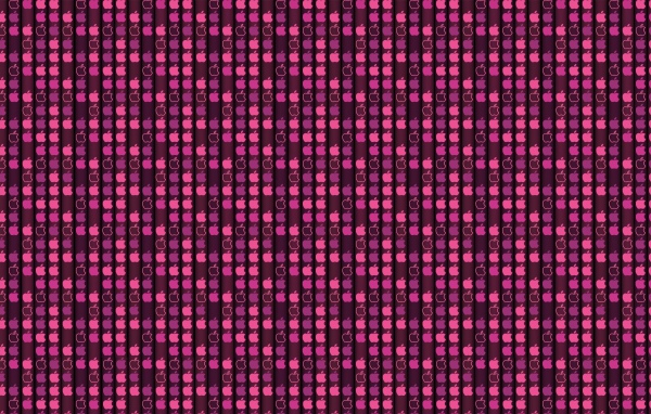 Фиолетовые яблоки, фон