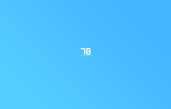 Семь и восемь на голубом фоне