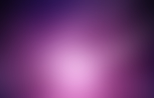 Сияние в центре фиолетового градиента