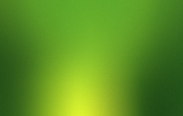 Сияние в центре зеленого градиента