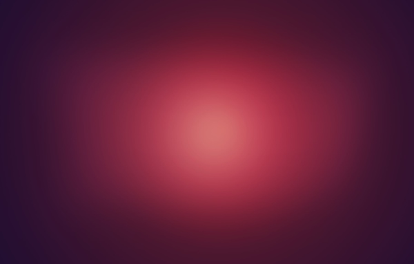 Сияние в центре красного градиента